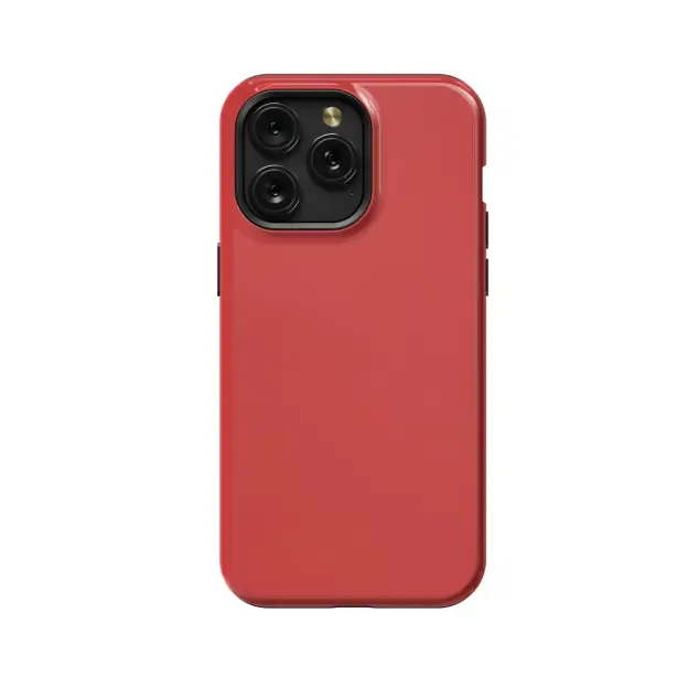 iPhone Xs Max Plain Red Phone Case