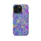 Psychedelic Colorful Eyes Seamless iPhone Xs Max Phone Case - Image 1