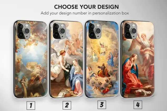 iPhone Xs Max Renaissance Aesthetic Art Angel Painting Vintage Christian Phone Case