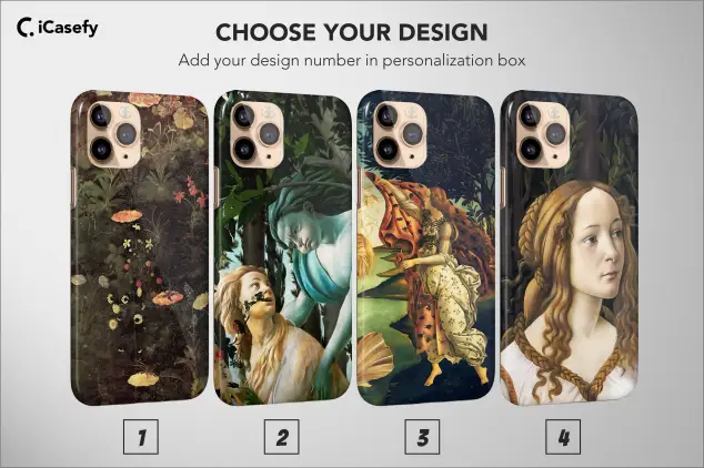 iPhone Xs Max Sandro Botticelli Aesthetic Renaissance Phone Case