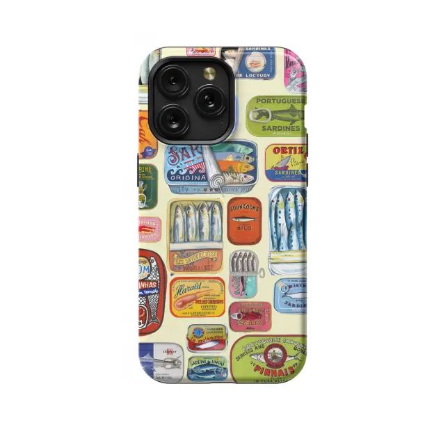 iPhone Xs Max Sardine Collage Phone Case