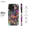 Scream Mask Collage # iPhone Xs Max Phone Case - Image 6