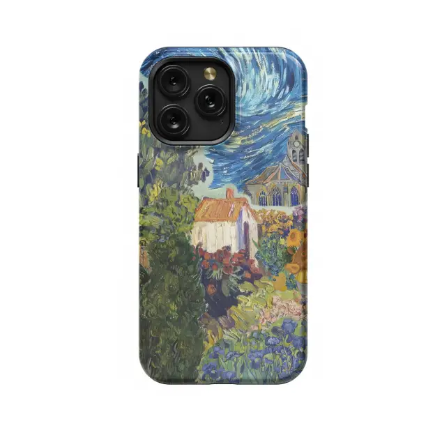 iPhone Xs Max Seamless Aesthetic Collage Vincent Van Gogh Phone Case
