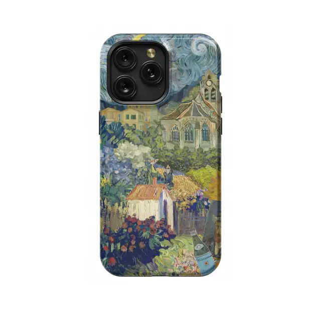 iPhone Xs Max Seamless Aesthetic Collage Vincent Van Gogh Phone Case