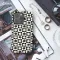 iPhone Xs Max Seamless Daisy Checkerboard Phone Case - Image 3