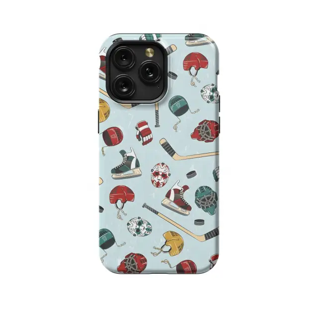 iPhone Xs Max Seamless Hockey Phone Case