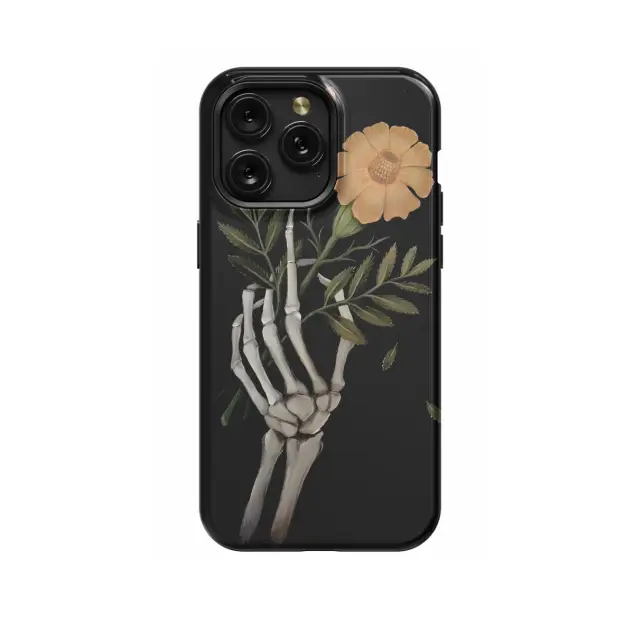 iPhone Xs Max Skeleton hand Phone Case
