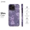 iPhone Xs Max Spooky Cat Purple Phone Case - Image 6