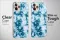 Tie Dye Aesthetic Paint Pink Blu Colorful iPhone Xs Max Phone Case - Image 4