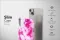 Tie Dye Aesthetic Paint Pink Blu Colorful iPhone Xs Max Phone Case - Image 7