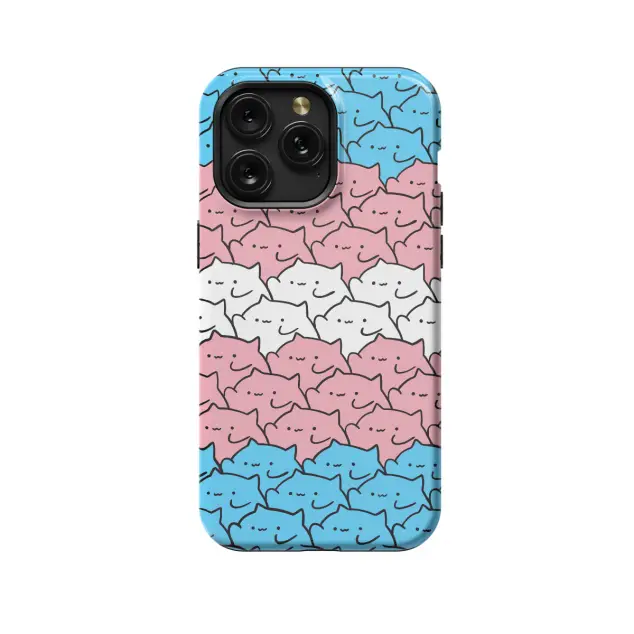 iPhone Xs Max Trans Pride Cats Phone Case