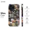 Travel Airplane Collage # iPhone Xs Max Phone Case - Image 6