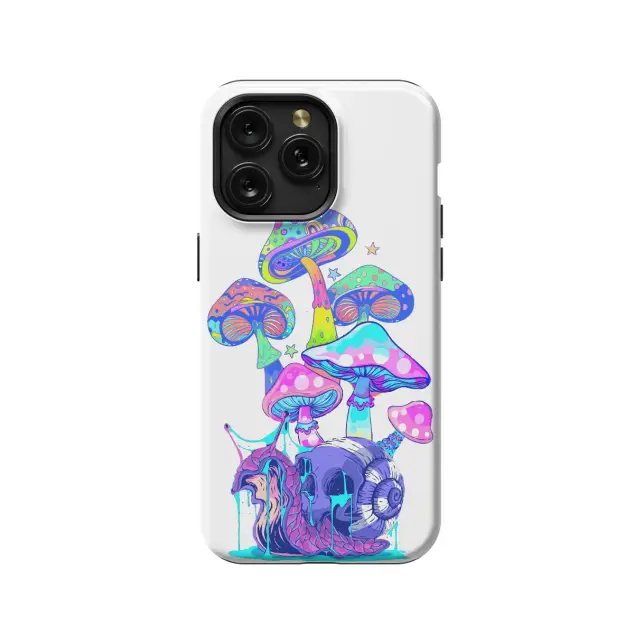 iPhone Xs Max Trippy Mushroom Phone Case