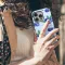 Tropical Fruit Blueberry Seamless iPhone Xs Max Phone Case - Image 4