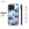 Tropical Fruit Blueberry Seamless iPhone Xs Max Phone Case - Image 7