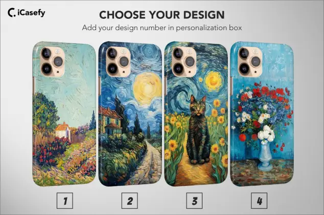 iPhone Xs Max Vincent van Gogh Aesthetic Famous Art Phone Case
