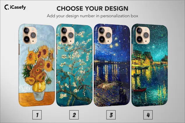iPhone Xs Max Vincent van Gogh Aesthetic Famous Art Phone Case