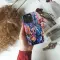 iPhone Xs Max Watercolor Abstract Coral Reef Phone Case - Image 2