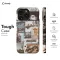 Wild Cowboy Collage Country Cow iPhone Xs Max Phone Case - Image 5