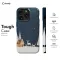 iPhone Xs Max Winter Reindeer Celestial Phone Case - Image 5