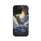 Wolf Sky Moon Animal Watercolor # iPhone Xs Max Phone Case - Image 1