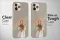 iPhone Xs Max Women Fashion Summer Spring Flowers Girl Minimalist Simple Butterfly Phone Case - Image 3