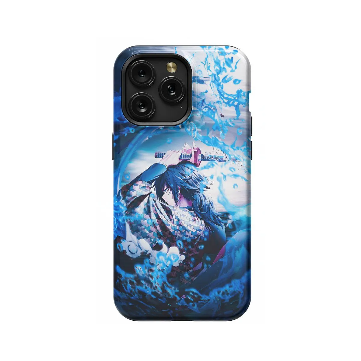 iPhone Xs Anime Demon Slayer Phone Case - Image 1