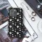 iPhone Xs Black and White Animal Cat Dog Paw Phone Case - Image 3