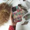 iPhone Xs Book Lover Bookshelf Floral Flower Phone Case - Image 2