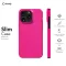Plain Pink iPhone Xs Phone Case - Image 6