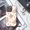 iPhone Xs Retro Groovy Butterflies and Daisy Phone Case - Image 3
