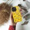 iPhone Xs Seamless Yellow Ducks Duck Phone Case - Image 2