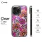 iPhone Xs Tropical Pink Floral Cow Phone Case - Image 6