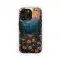 Impasto Moonlight Floral Landscape Art Phone Case iPhone Samsung Cover Pixel 4902 - Image 1