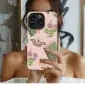 Impasto Moonlight Floral Landscape Art Phone Case iPhone Samsung Cover Pixel 4902 - Image 1