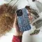 Indigo Diamond Flower Indian Block Phone Case iPhone Samsung Cover Pixel 3691 - Image 4