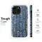 Indigo Diamond Flower Indian Block Phone Case iPhone Samsung Cover Pixel 3691 - Image 6