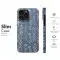 Indigo Diamond Flower Indian Block Phone Case iPhone Samsung Cover Pixel 3691 - Image 7