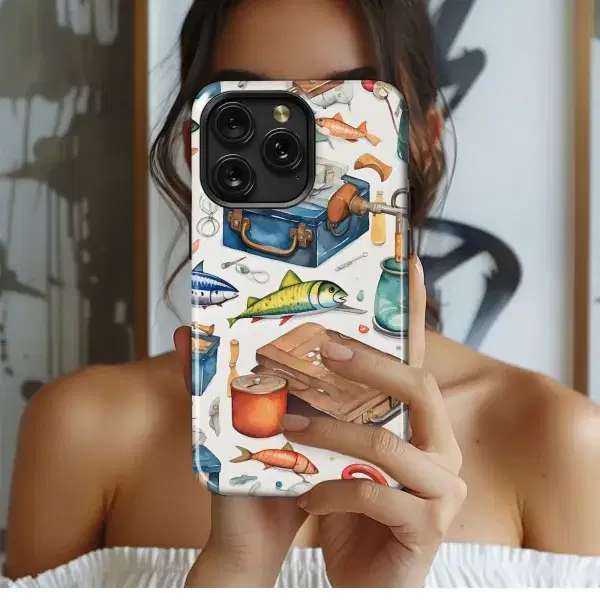 Indigo Floral Canopy Phone Case iPhone Samsung Cover Pixel 5175 - Image 1