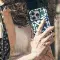 Indigo Green Moroccan Tile Print Phone Case iPhone Samsung Cover Pixel 3734 - Image 5