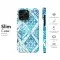 Indigo Moroccan Watercolor Print Phone Case iPhone Samsung Cover Pixel 3299 - Image 7