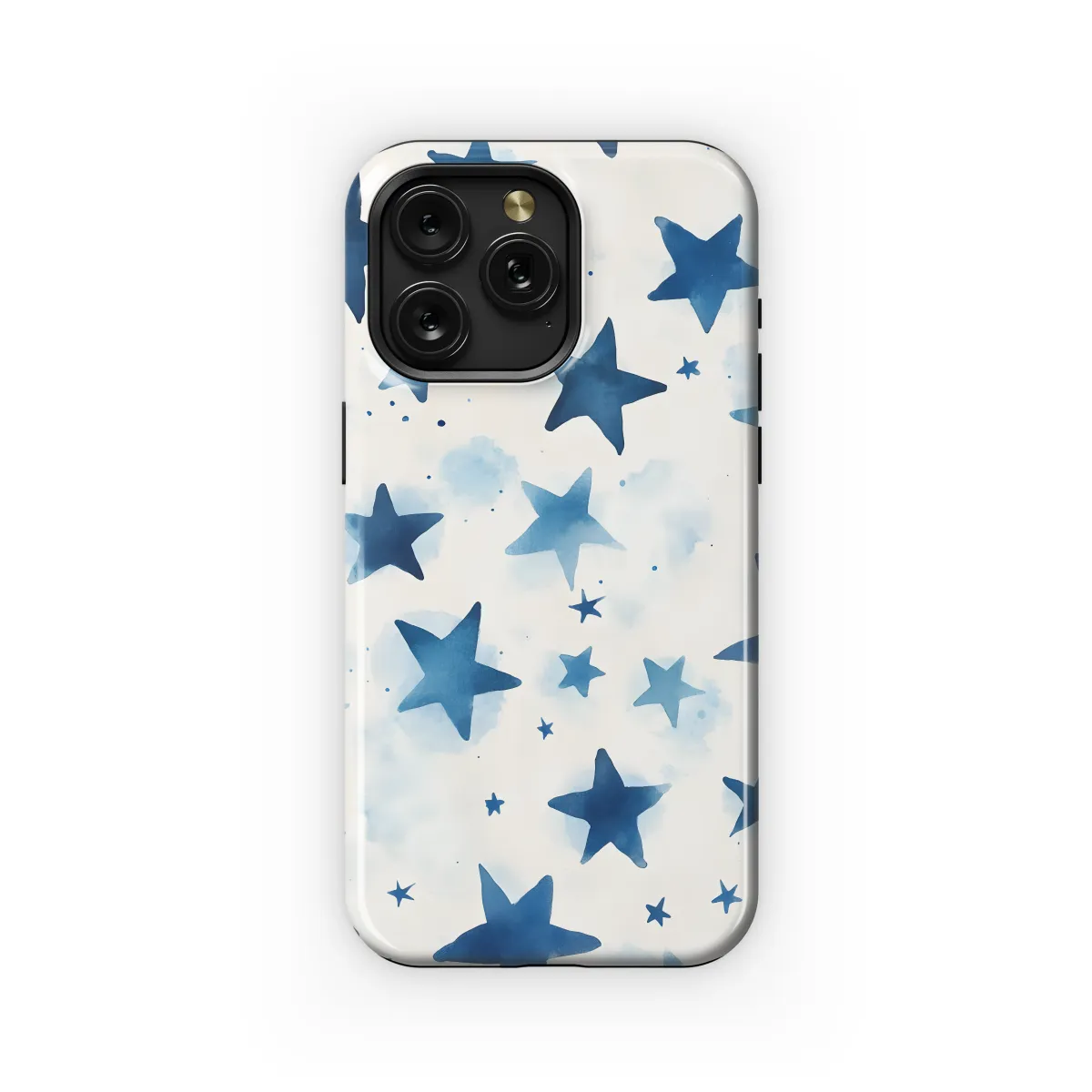 Indigo Watercolor Stars
 Phone Case iPhone Samsung Cover Pixel 4036 - Image 1