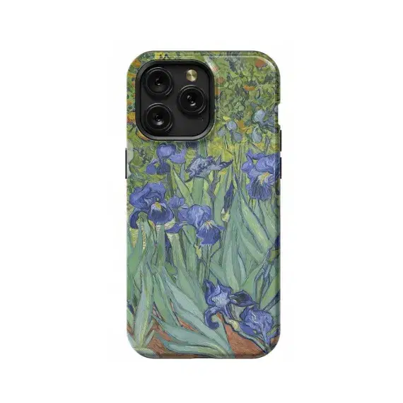 Irises Vincent van Phone Case iPhone Samsung Pixel & More - Image 1