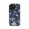 Ivory Vines on Midnight Blue Phone Case iPhone Samsung Cover Pixel 6301 - Image 1