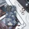 Ivory Vines on Midnight Blue Phone Case iPhone Samsung Cover Pixel 6301 - Image 3