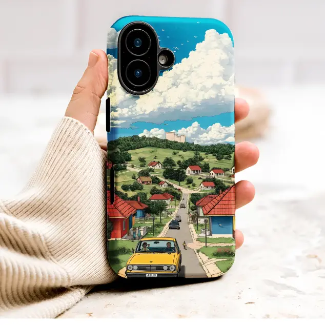 Japanese Anime Style Countryside Landscape Phone Case Cover for iPhone 17 Pro Max 16 15 Plus 14 13 Mini Samsung S26 S25 Pixel 10 9 9593