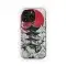 Japanese Art Red Moon Phone Case iPhone Samsung Cover Pixel 1785 - Image 1
