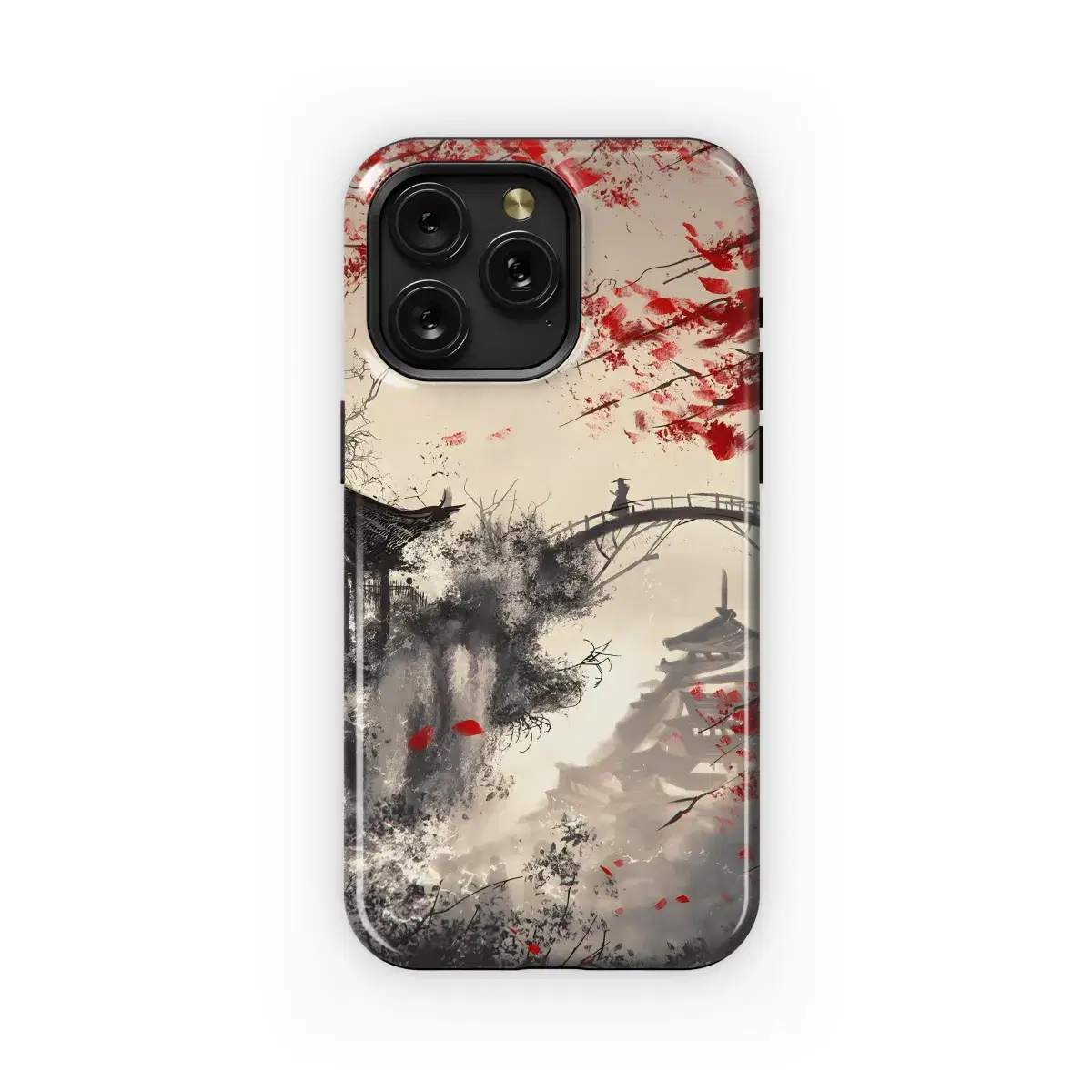 Japanese Art Sakura Phone Case iPhone Samsung Cover Pixel 1944 - Image 1