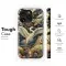 Japanese cranes and tigers painting Phone Case iPhone Samsung Cover Pixel 3486 - Image 6