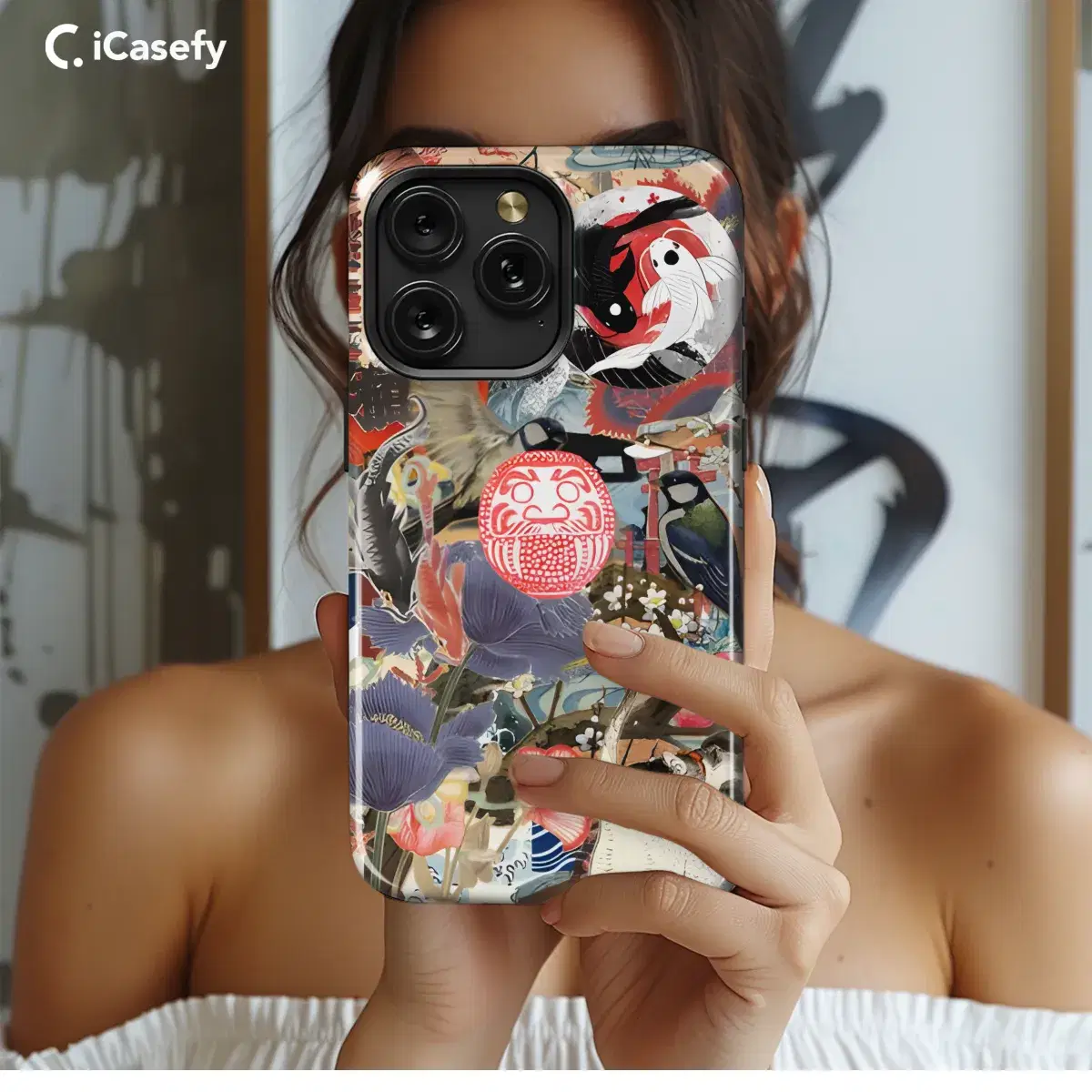 Japanese Mood Board Collage Phone Case iPhone Samsung Cover Pixel 1890 - Image 1